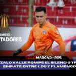 Gonzalo Valle lanza dardo tras el empate de LDU con Flamengo