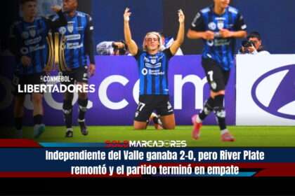 Independiente del Valle dejó escapar el liderato ante un River implacable