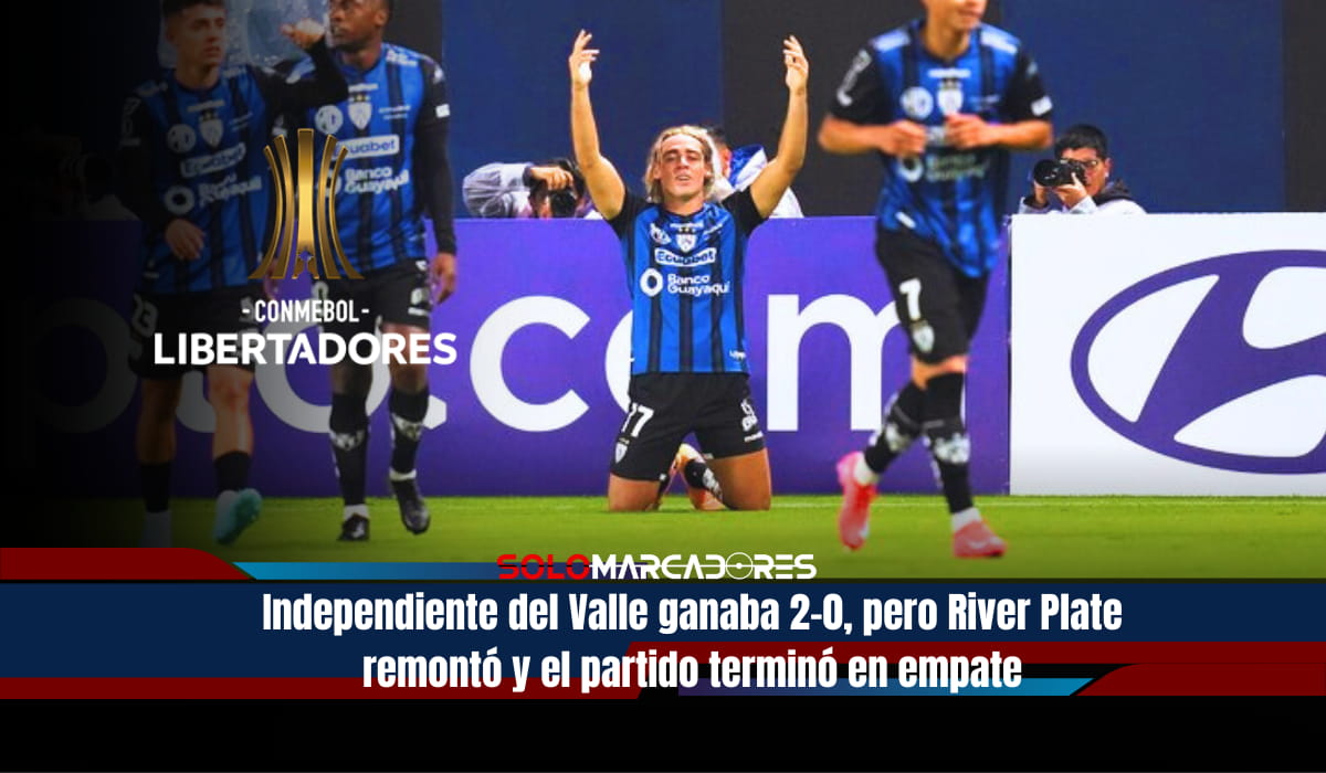 Independiente del Valle dejó escapar el liderato ante un River implacable