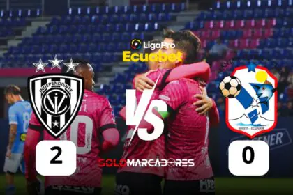 Independiente del Valle venció 2-0 a Manta y lidera la LigaPro