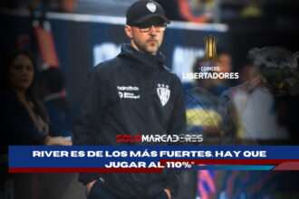 Javier Rabanal no se guarda nada ante River