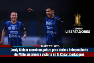 Jordy Alcívar le da vida a IDV en la Libertadores