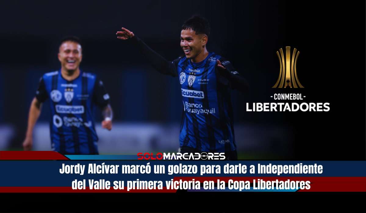 Jordy Alcívar le da vida a IDV en la Libertadores