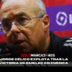 🔥 “Hablan pavadas por likes”: Jorge Célico lanza dardos tras el triunfo de Emelec en Cuenca 4 Jorge Célico lanza dardos tras el triunfo de Emelec en Cuenca
