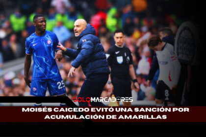 La regla secreta que salvó a Moisés Caicedo