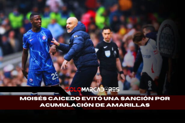 La regla secreta que salvó a Moisés Caicedo