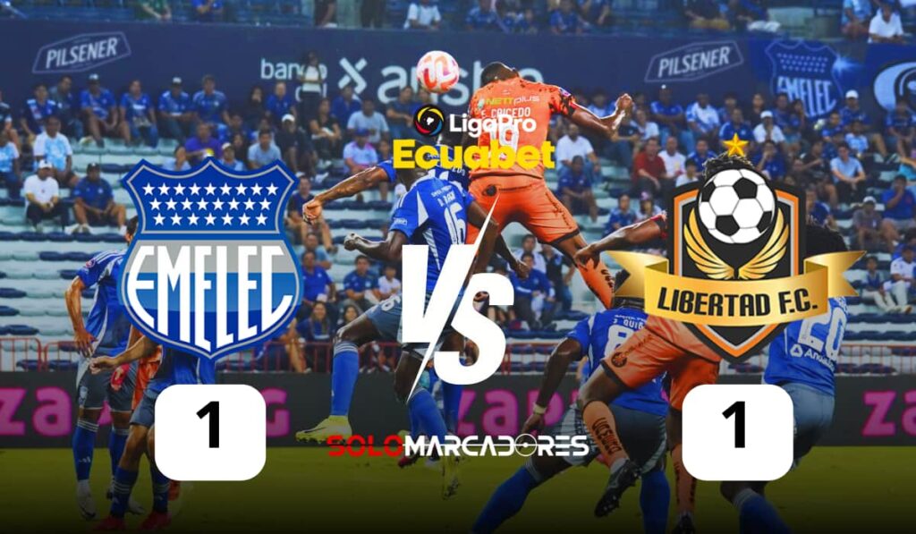 ¿Buenas noticias en medio del bajón? Lo que Jorge Célico recibió tras el empate de Emelec 1 Libertad FC arruinó la noche eléctrica