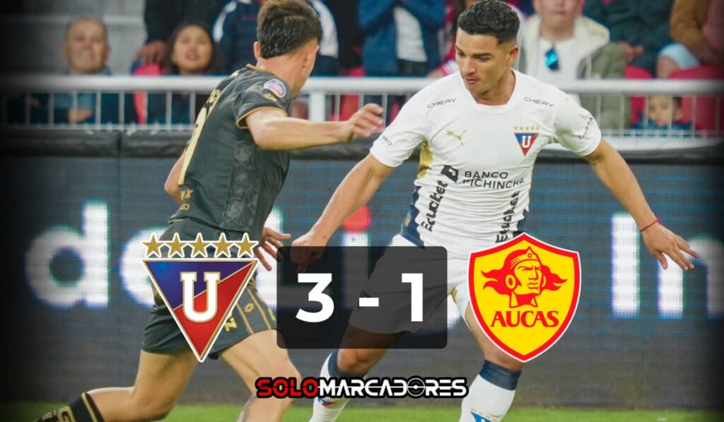 🎟️ Liga de Quito sorprende con los precios para el duelo ante Flamengo: ¿vale la pena pagar más? 1 Liga de Quito arrolla a Aucas con equipo alterno y se mete en la pelea por la cima