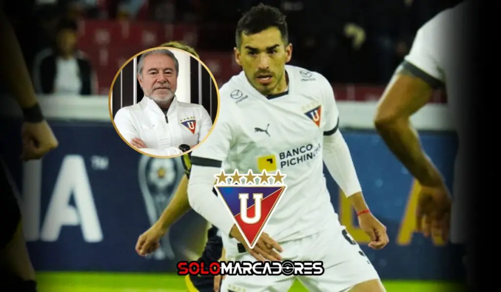 Liga de Quito cierra filas en defensa de Lisandro Alzugaray