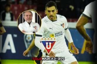 Liga de Quito cierra filas en defensa de Lisandro Alzugaray