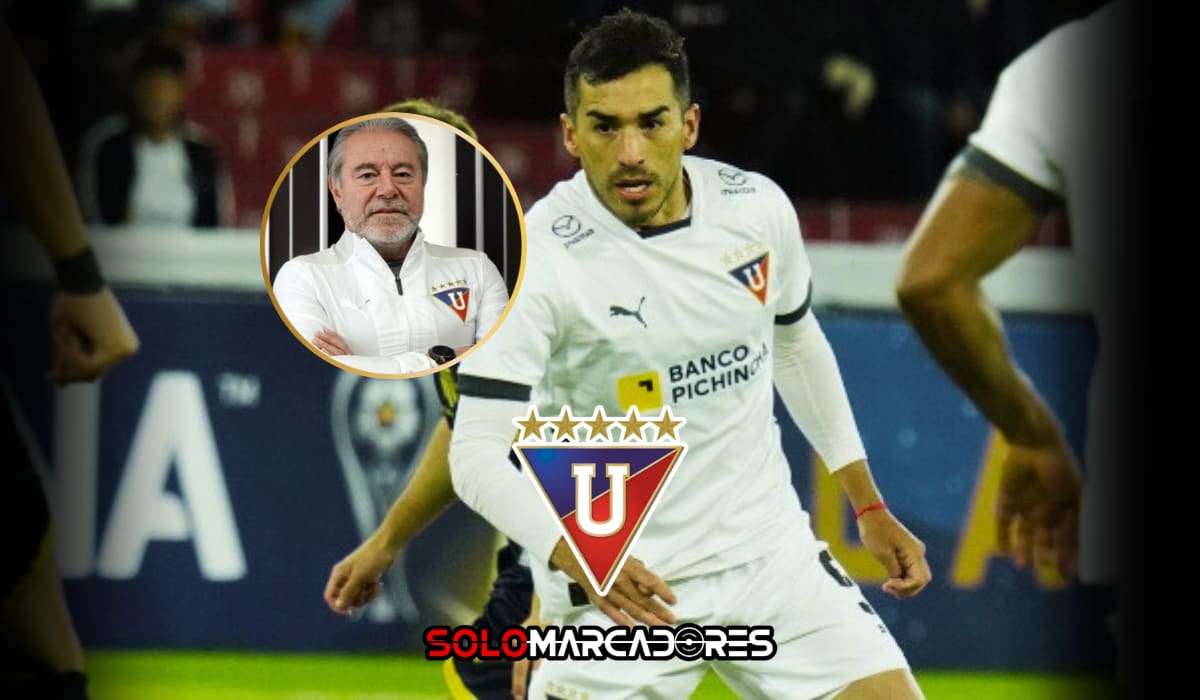 Liga de Quito cierra filas en defensa de Lisandro Alzugaray