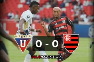 Liga decepciona ante Flamengo con un empate que sabe a derrota