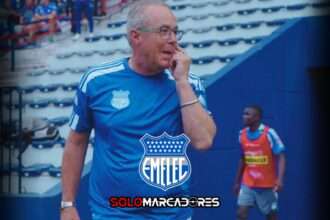 Lo que Jorge Célico recibió tras el empate de Emelec