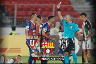 Los árbitros que pitarán a Liga de Quito, Barcelona e Independiente del Valle