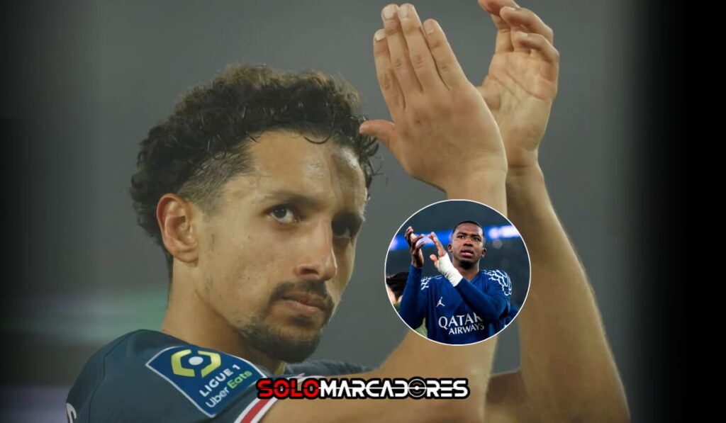 Marquinhos, capitán del PSG se rinde ante Willian Pacho tras su noche heroica en Champions