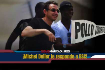 Michel Deller RESPONDE a Barcelona SC y promete una pancarta más grande