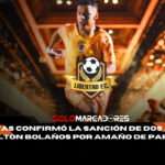 Milton Bolaños no podrá jugar hasta 2026 tras escándalo de amaño