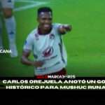 Mushuc Runa hace historia ante Cruzeiro con un gol inolvidable