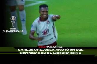 Mushuc Runa hace historia ante Cruzeiro con un gol inolvidable