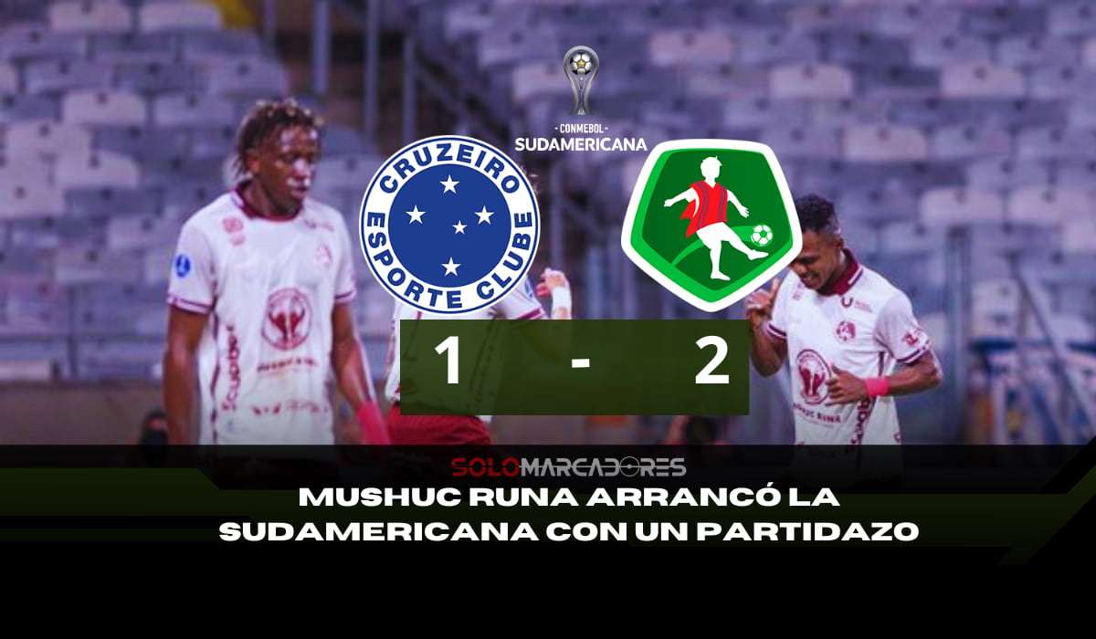 Mushuc Runa le dio un golpe al gigante y sacudió la Sudamericana en Brasil