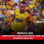 Octavio Rivero y una asistencia de lujo en el gol de Barcelona SC 4 Octavio Rivero y una asistencia de lujo en el gol de Barcelona SC
