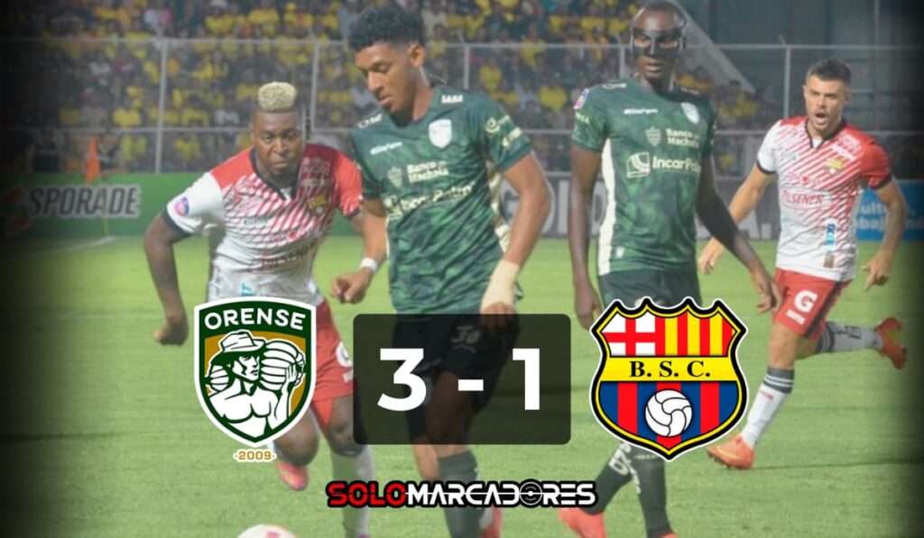 “No son los peores por este resultado”: Segundo Castillo defiende al plantel de Barcelona tras caída ante Orense 23 Orense bajó a Barcelona y aprieta la cima de la LigaPro