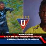 Problemas en el arco de Liga de Quito