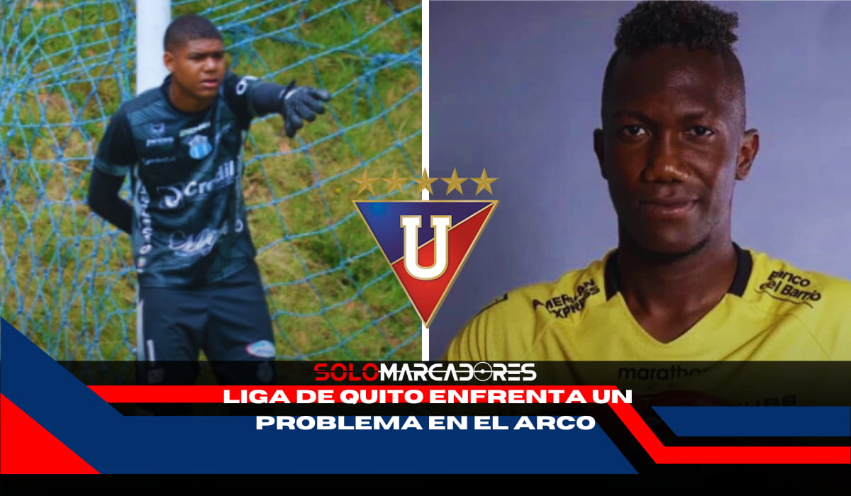 Problemas en el arco de Liga de Quito