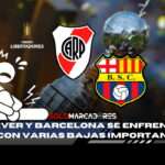 River Plate y Barcelona SC: las ausencias que podrían cambiar el destino del partido en Buenos Aires 4 River Plate y Barcelona SC: las ausencias que podrían cambiar el destino del partido
