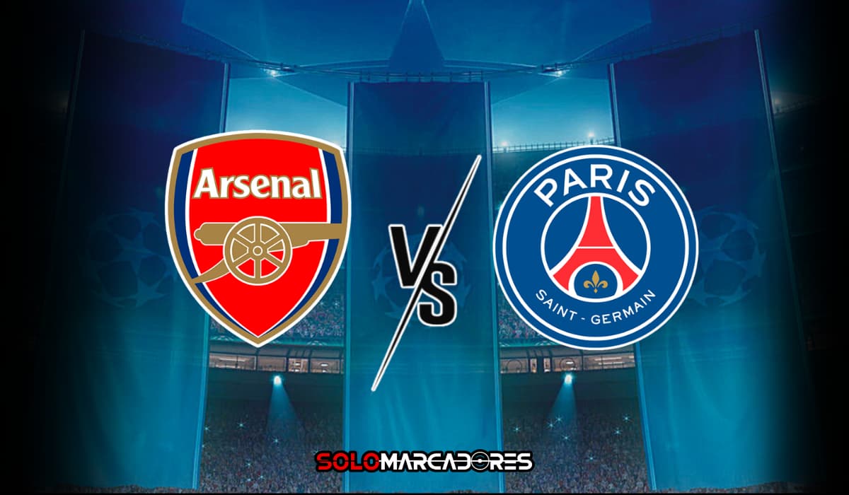 VER EN VIVO Arsenal vs. PSG semifinal de ida 2025