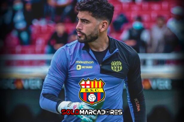 Víctor Mendoza portero canterano que se va de Barcelona SC