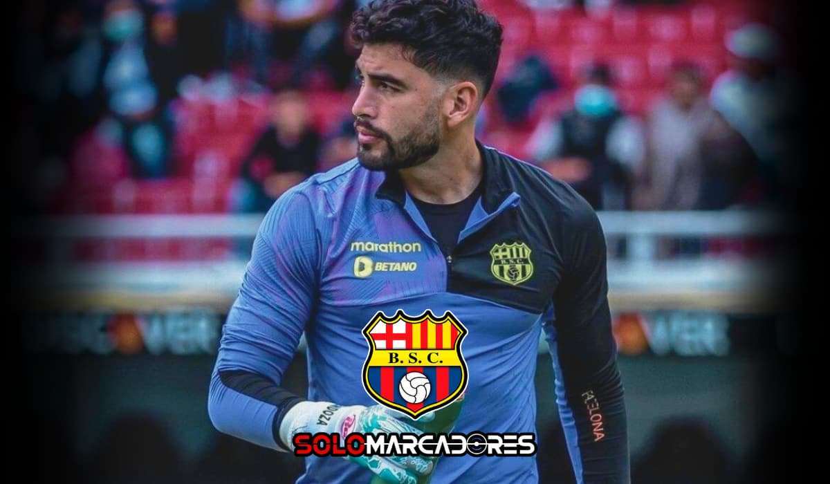 Víctor Mendoza portero canterano que se va de Barcelona SC