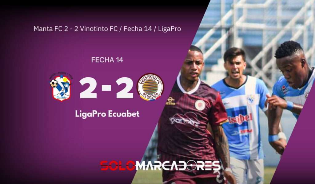 ¿Renace el Manta FC? El empate con sabor a rebelión que sacudió a Vinotinto FC