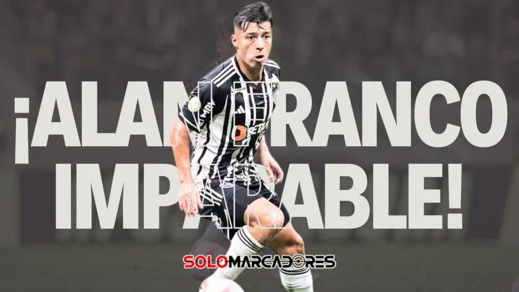 Alan Franco fue figura clave con Atlético Mineiro y sigue brillando en la élite