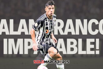 Alan Franco fue figura clave con Atlético Mineiro y sigue brillando en la élite