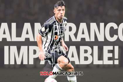 Alan Franco fue figura clave con Atlético Mineiro y sigue brillando en la élite