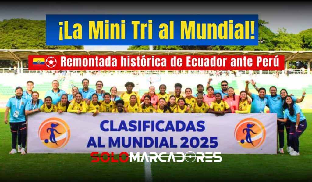 ¿Regresa Kendry Páez a La Tri? Su llegada a Ecuador enciende las alarmas para Eliminatorias 1 Así clasificó la Mini Tri Femenina Sub 17 al Mundial