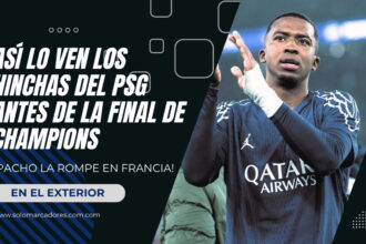 Así reconocen a Willian Pacho en Francia antes de la final de Champions