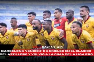 Barcelona SC manda en el Clásico del Astillero