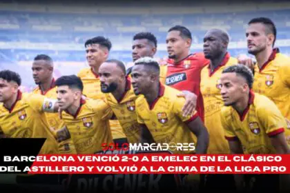 Barcelona SC manda en el Clásico del Astillero