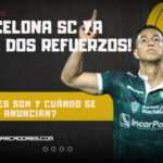 ¡Refuerzos de impacto! Barcelona SC mueve el mercado con fichajes clave para junio 4 Barcelona SC mueve el mercado con fichajes clave para junio