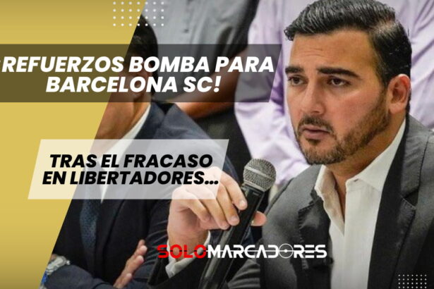 ¡El Ídolo del Astillero se alista para romper el mercado! Barcelona SC prepara refuerzos tras fracaso en Libertadores 1 Barcelona SC prepara refuerzos tras fracaso en Libertadores
