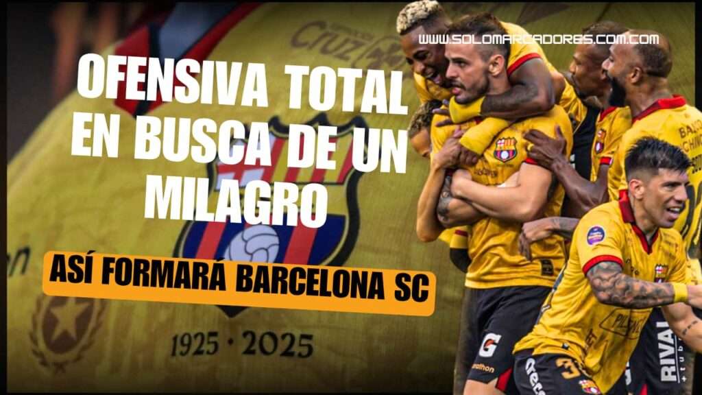 Barcelona SC se juega la vida en Quito