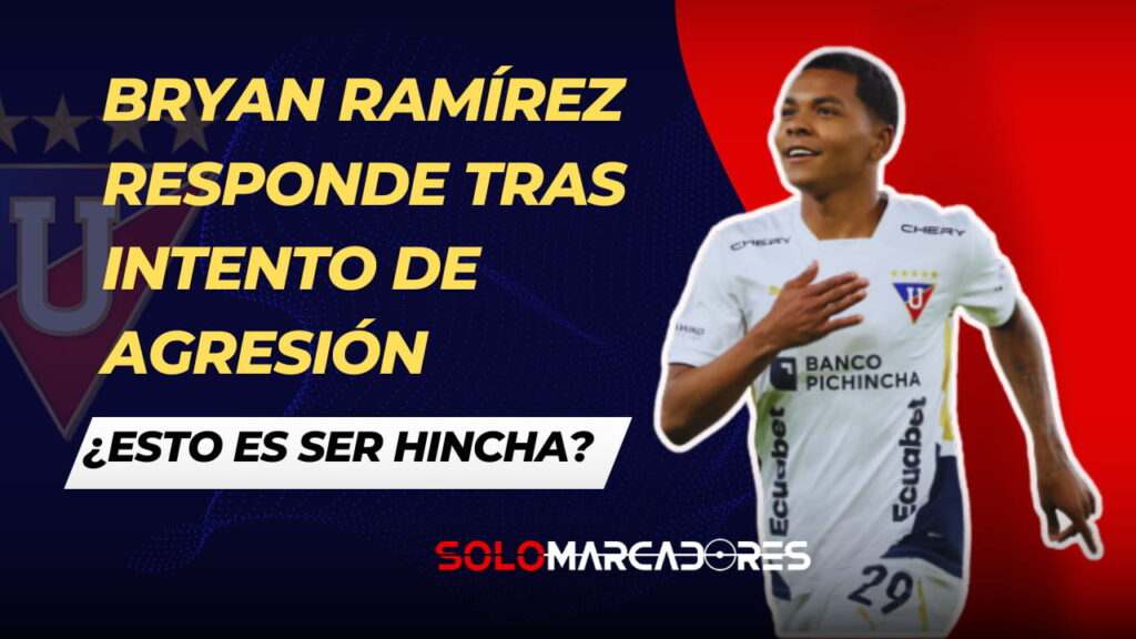 Bryan Ramírez enfrenta a hinchas tras la caída de Liga