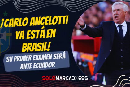 Carlo Ancelotti ya se instaló en Brasil