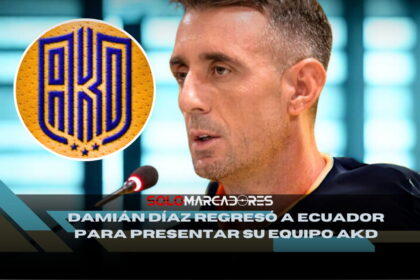 Damián Díaz regresó a Ecuador