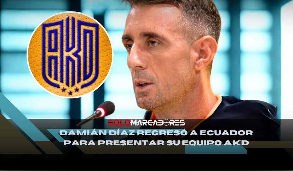 Damián Díaz regresó a Ecuador