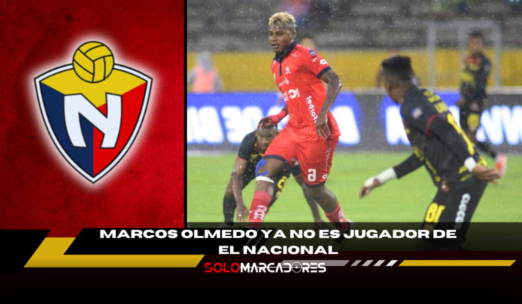 El Nacional se despide de Marcos Olmedo
