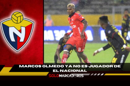 El Nacional se despide de Marcos Olmedo