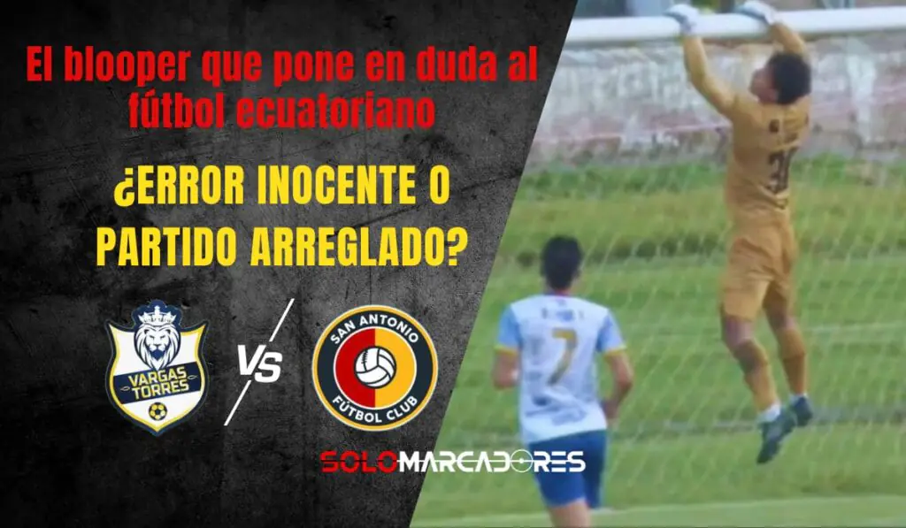 El increíble blooper que terminó en gol para Vargas Torres y puso en jaque a la Serie B